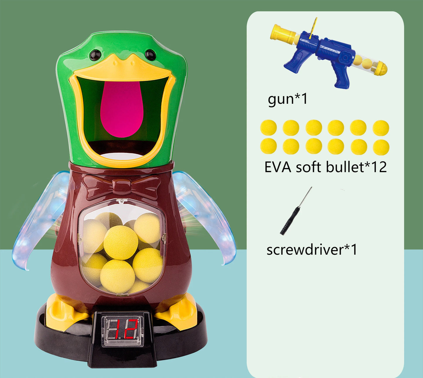 Hungry Duck Shooting Toy Set™