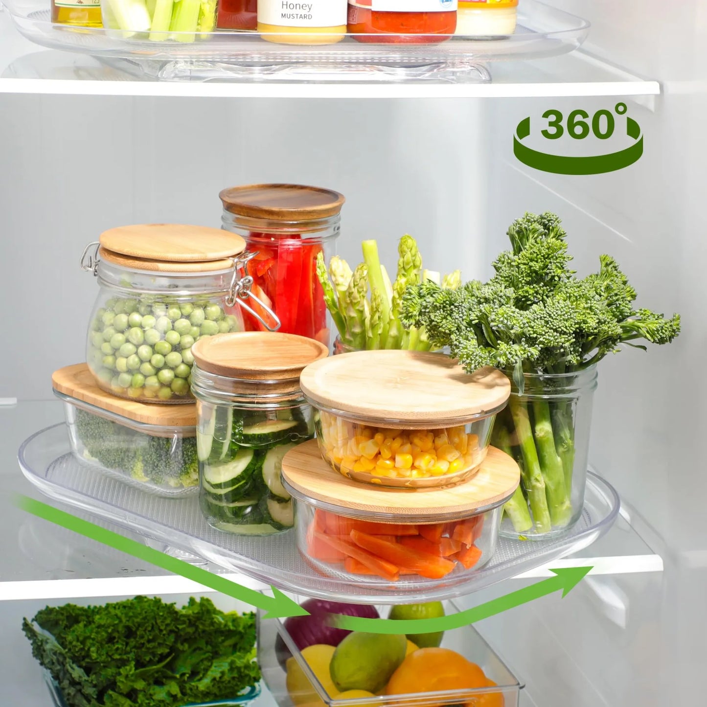 Lazy Susans Turntable Refrigerator Organizer™