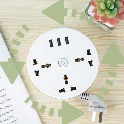 Round Universal Power Strip™