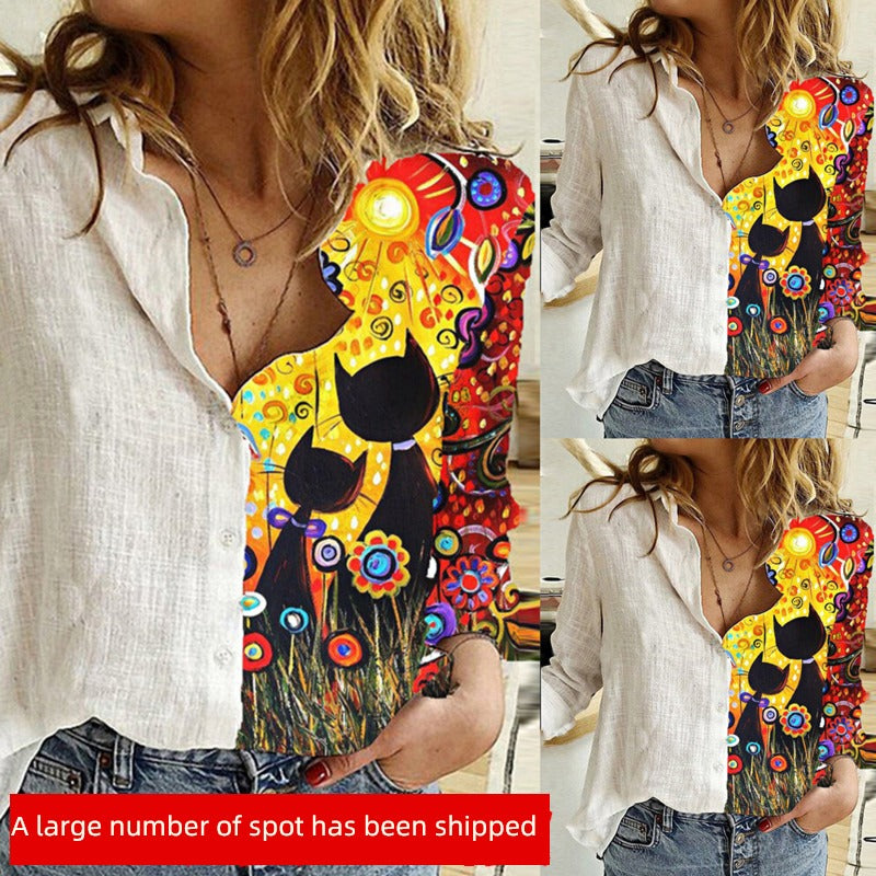 European Fashion AliExpress Wish Long Sleeve Shirt