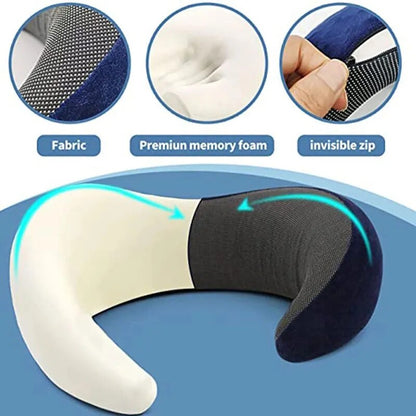 Memory Foam Travel Neck Pillow™