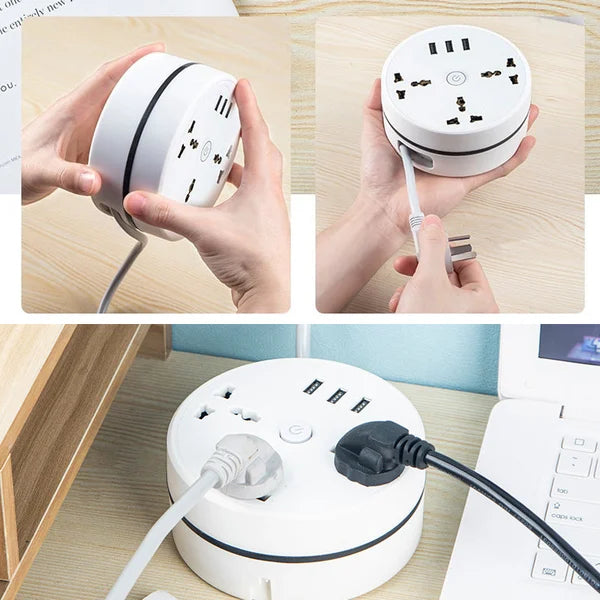 Round Universal Power Strip™